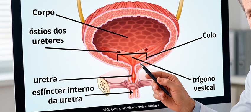 anatomia da bexiga